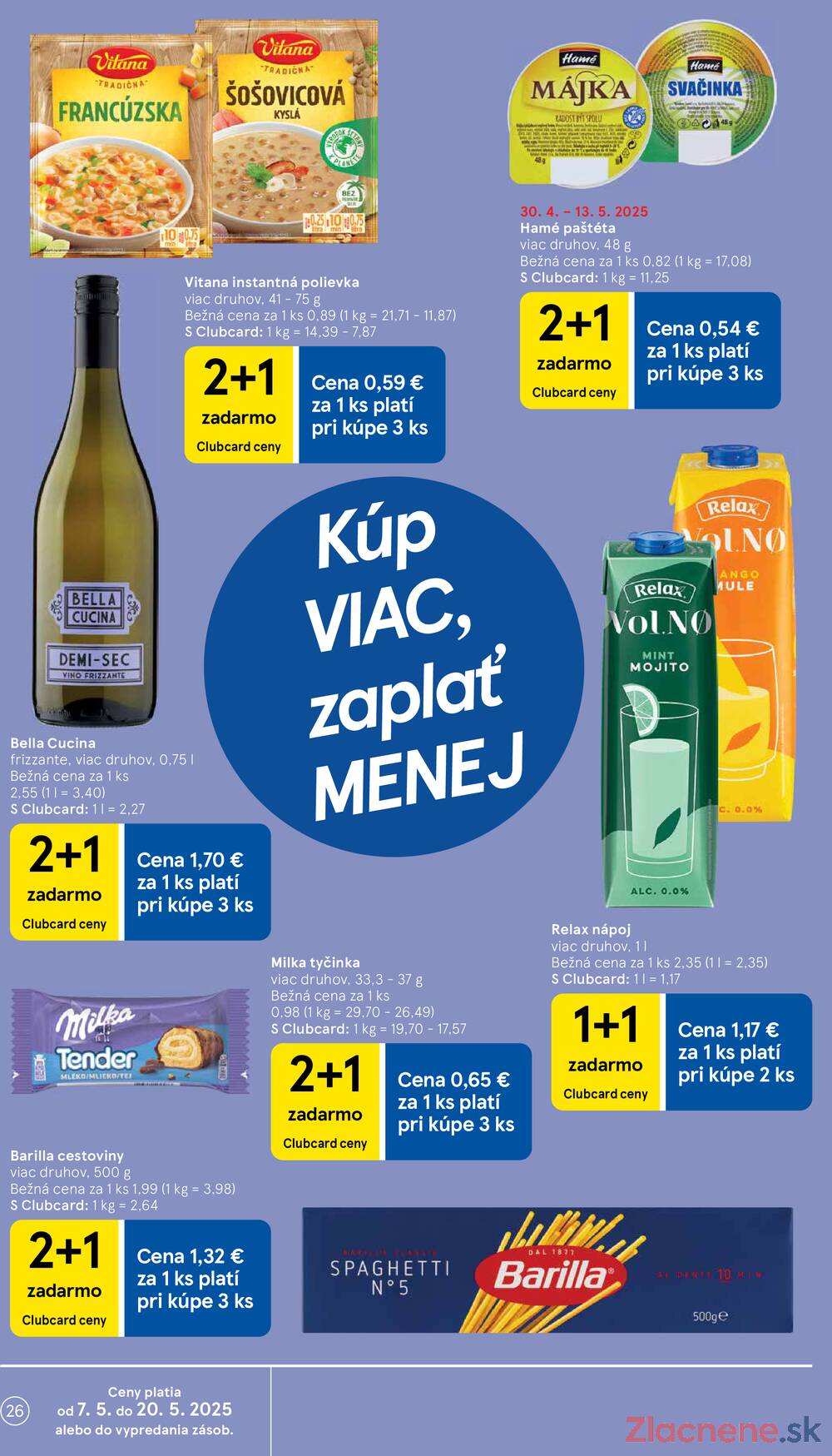Leták Tesco - Tesco malé hypermarkety od 7.5. do 13.5.2025 - strana 26 Leták Tesco - Tesco malé hypermarkety od 7.5. do 13.5.2025 - strana 26
