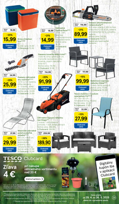 Tesco malé hypermarkety od 7.5. do 13.5.2025