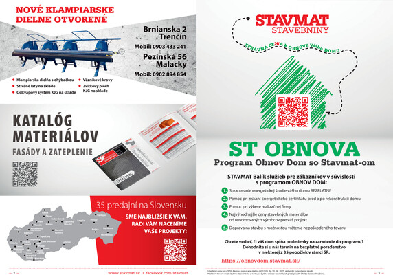 STAVMAT od 12.5. do 30.6.2025