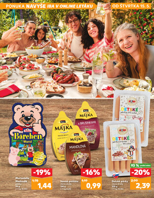 Kaufland 15.5. - 21.5. - Kaufland Vranov nad Topľou
