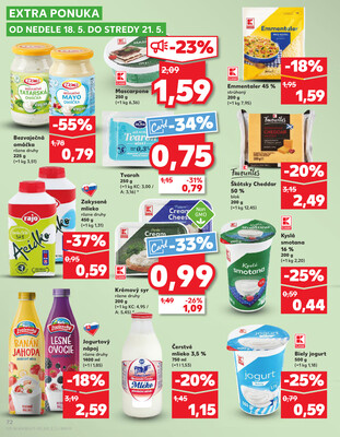 Kaufland 15.5. - 21.5. - Kaufland Trnava - Trstínska cesta