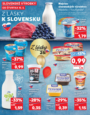 Kaufland 15.5. - 21.5. - Kaufland Zvolen