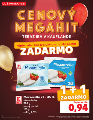 Kaufland 15.5. - 21.5. - Kaufland Prešov - Ľubotice