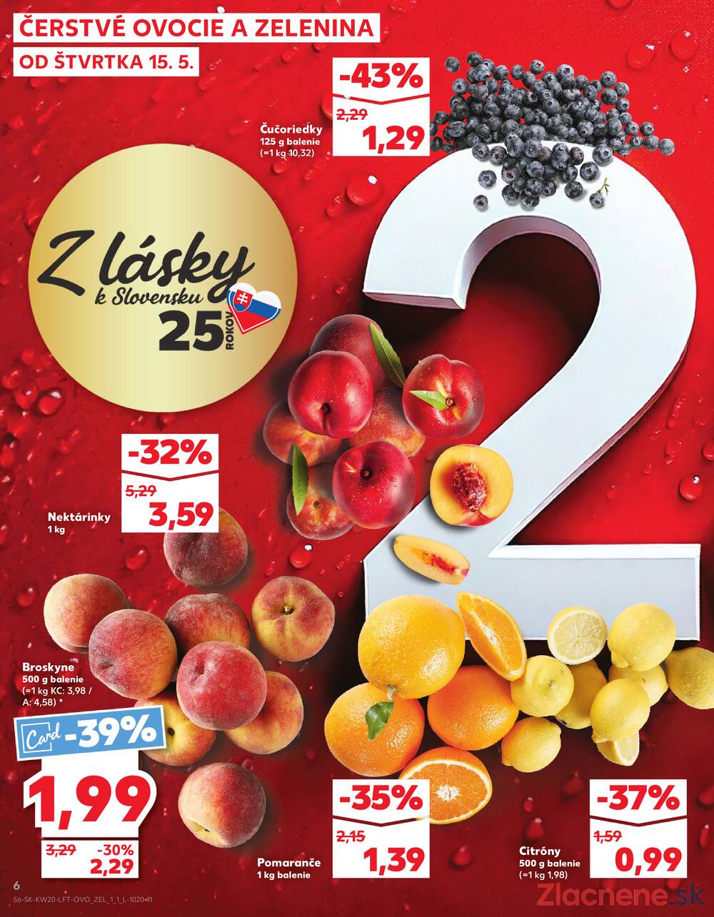 Leták Kaufland - Kaufland 15.5. - 21.5. - Kaufland Martin-Podhaj - strana 6