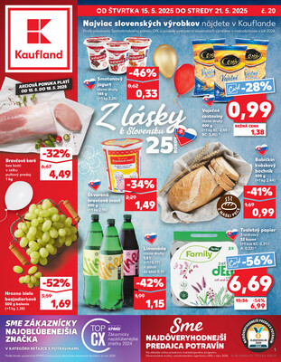 Kaufland 15.5. - 21.5. - Kaufland Martin-Podhaj