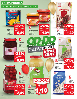Kaufland 15.5. - 21.5. - Kaufland Martin-Podhaj