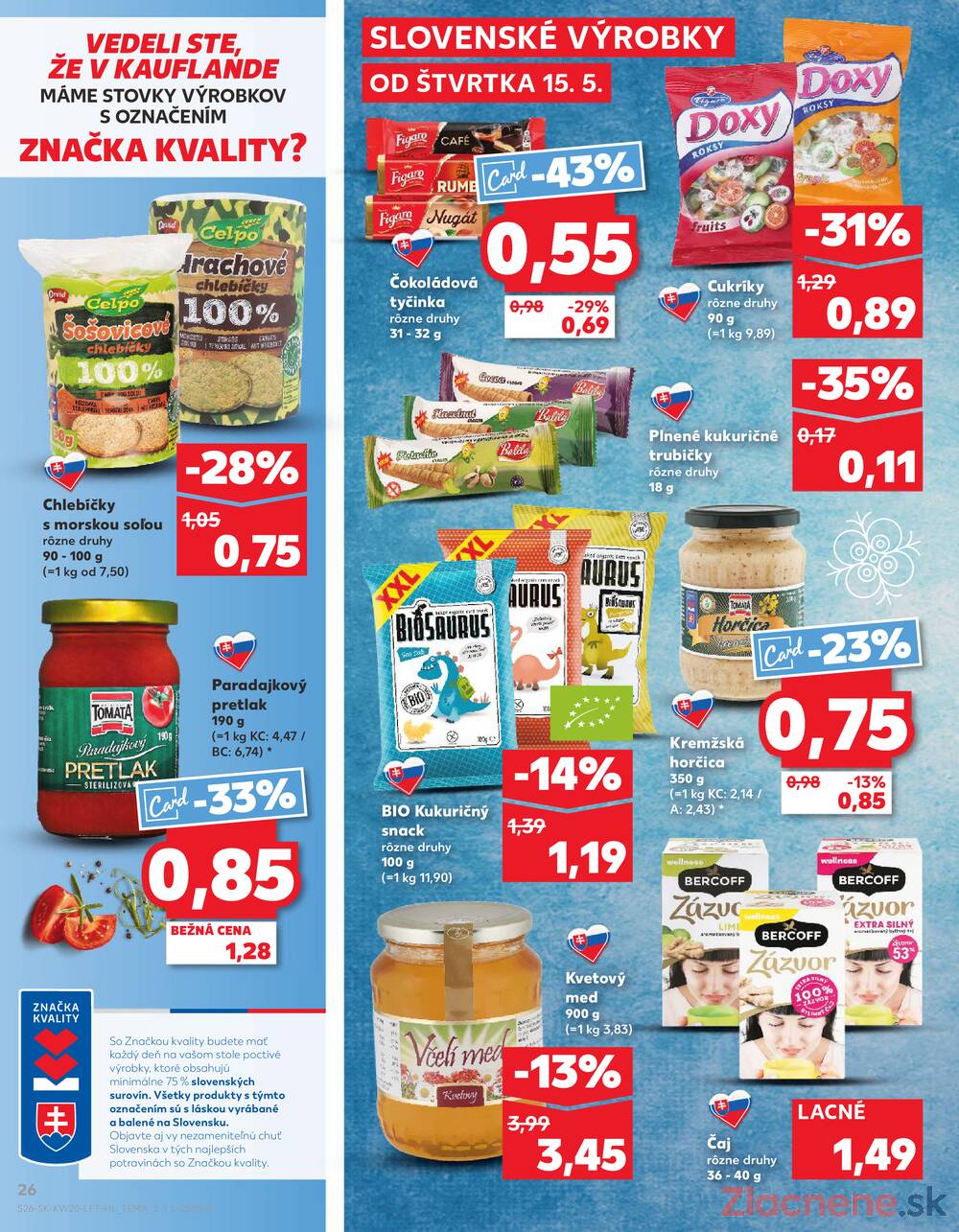 Leták Kaufland - Kaufland 15.5. - 21.5. - Kaufland Levice - strana 26