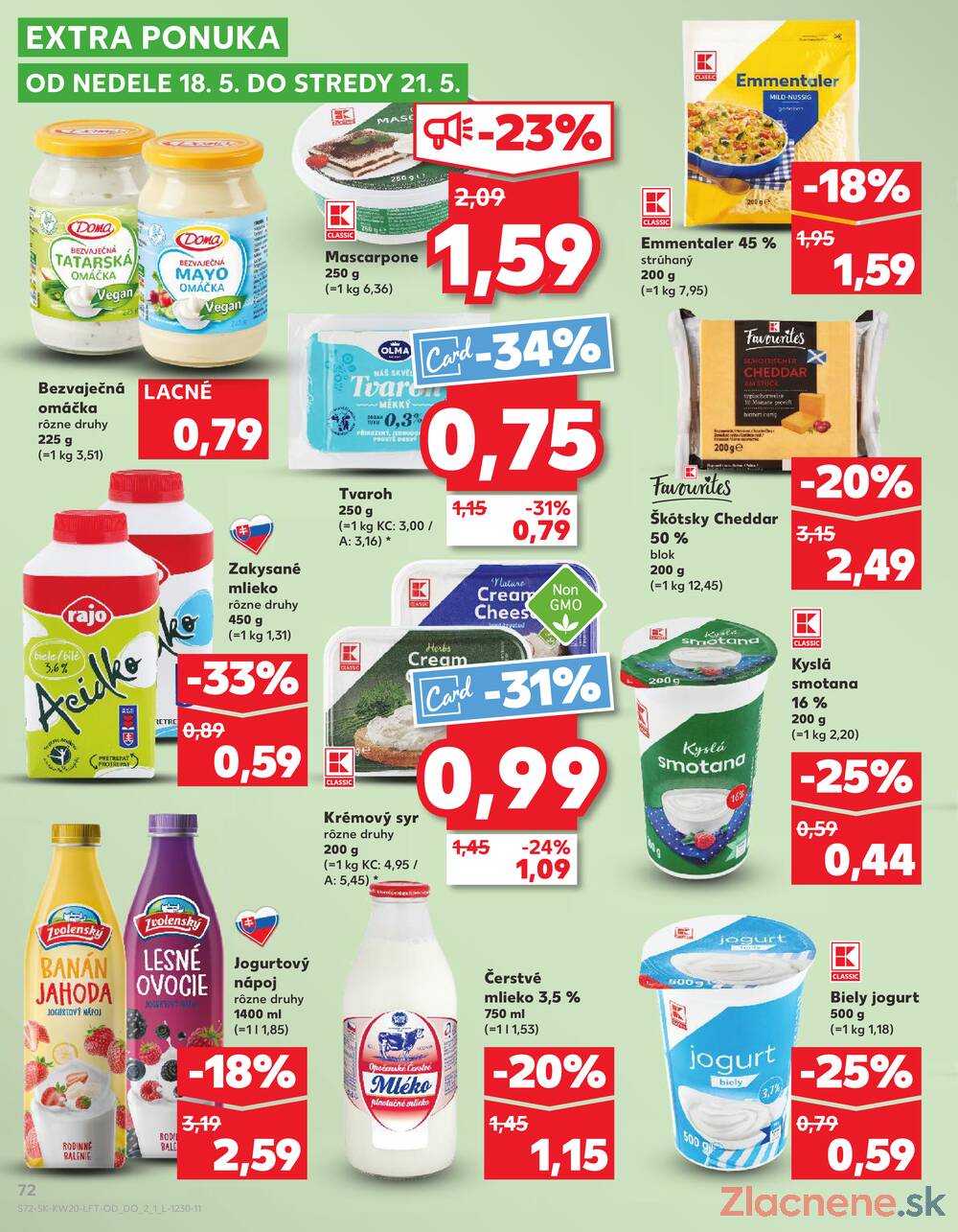 Leták Kaufland - Kaufland 15.5. - 21.5. - Kaufland Levice - strana 72