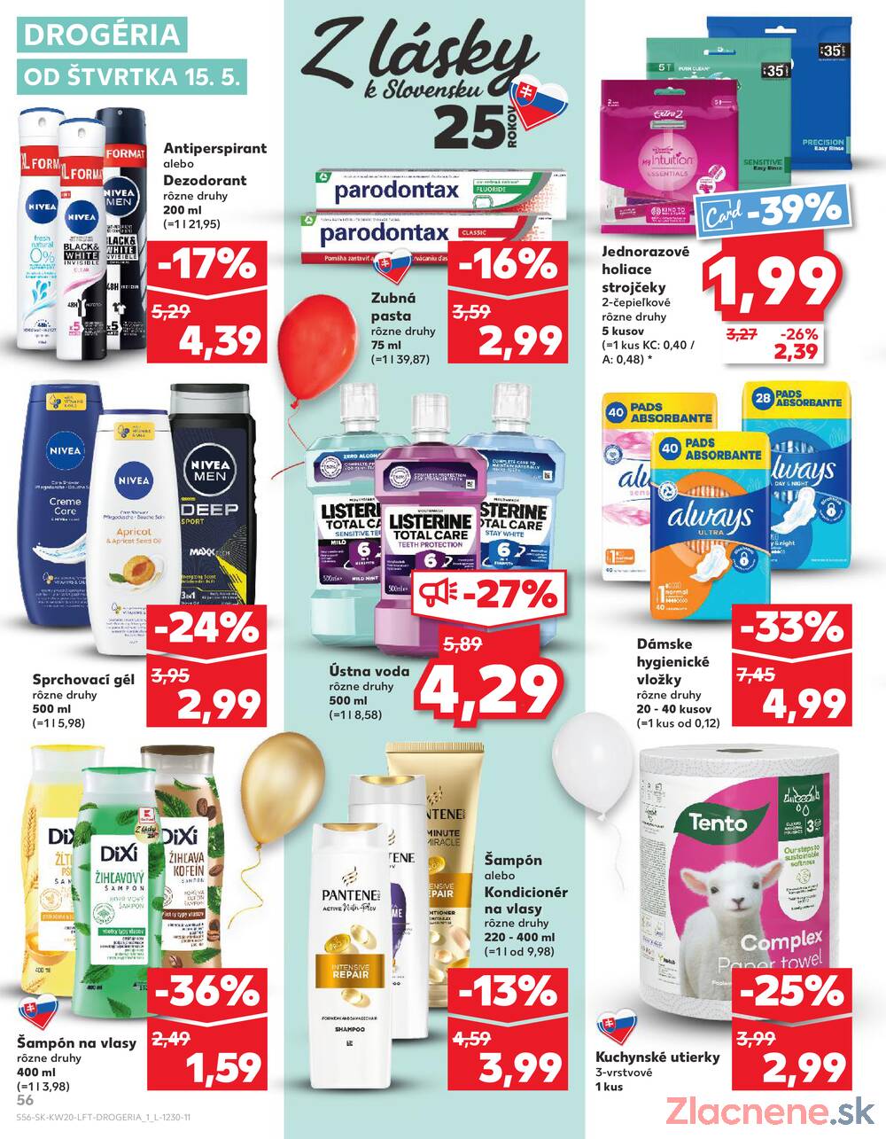 Leták Kaufland - Kaufland 15.5. - 21.5. - Kaufland Nové Zámky - strana 56