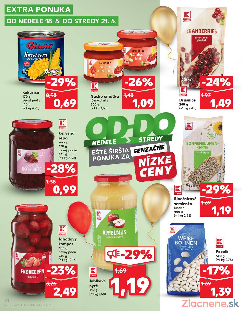 Leták Kaufland - Kaufland 15.5. - 21.5. - Kaufland Nové Zámky - strana 74