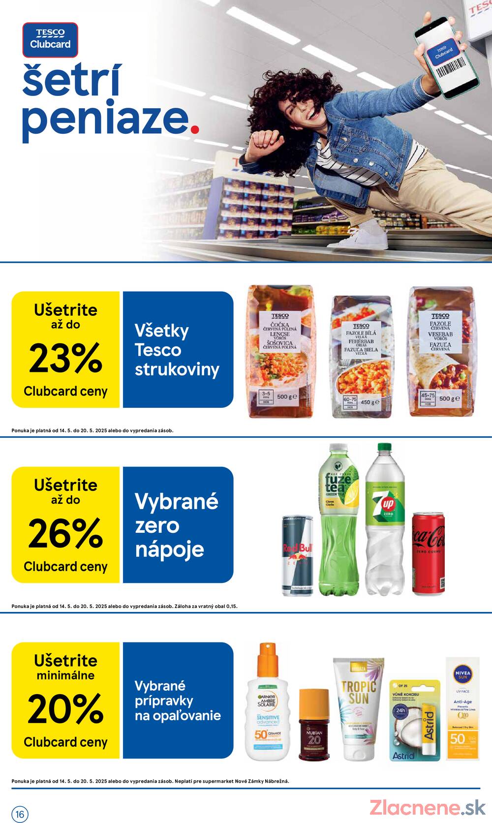 Leták Tesco - Tesco supermarkety od 14.5. do 20.5.2025 - strana 16