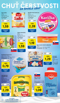 Tesco supermarkety od 14.5. do 20.5.2025