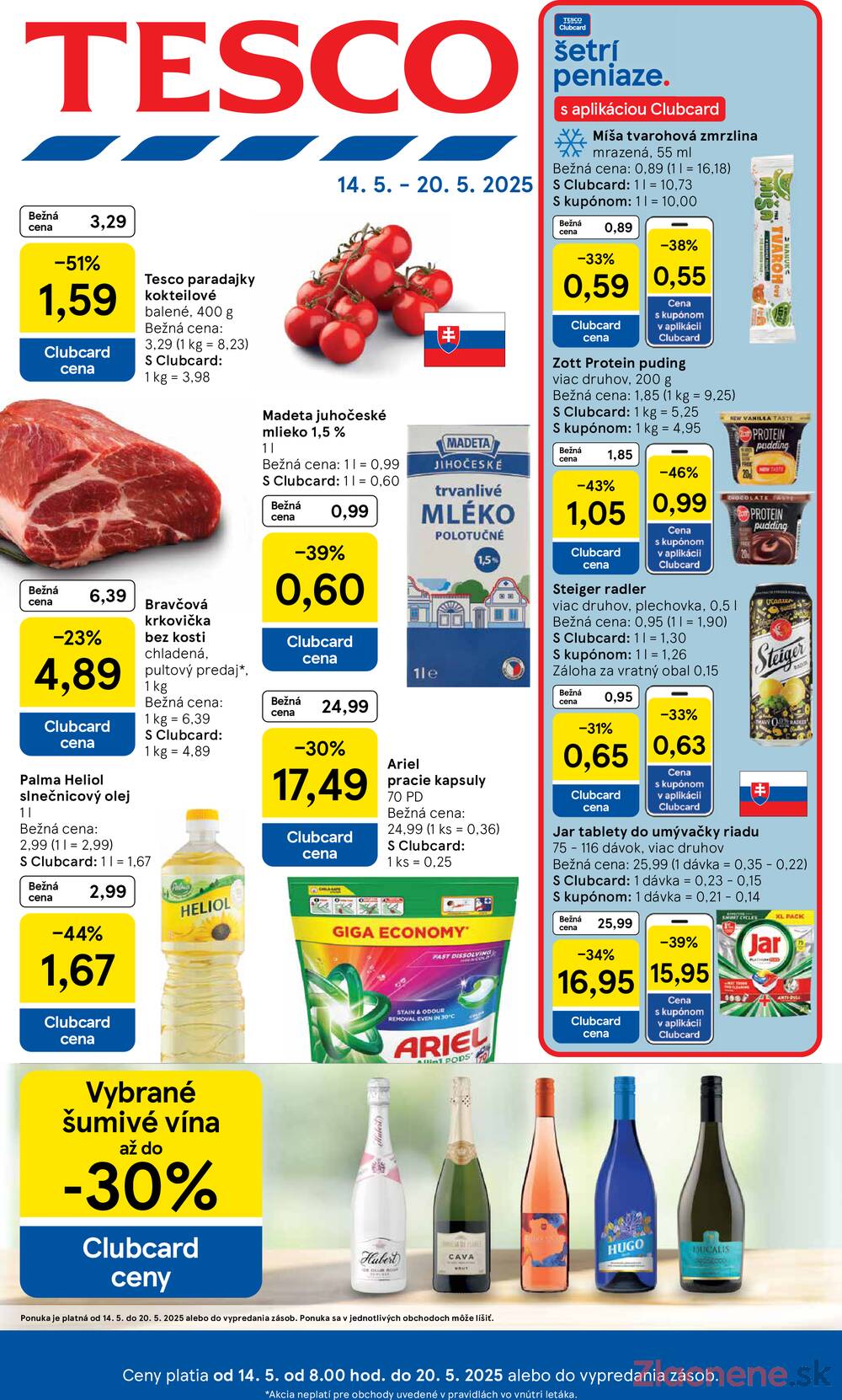Leták Tesco - Tesco malé hypermarkety od 14.5. do 20.5.2025 - strana 1 Leták Tesco - Tesco malé hypermarkety od 14.5. do 20.5.2025 - strana 1