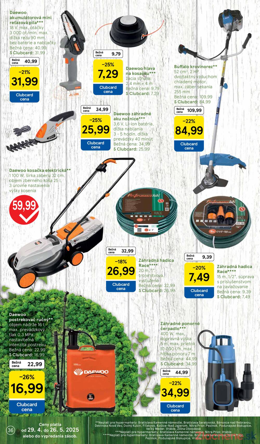Leták Tesco - Tesco malé hypermarkety od 14.5. do 20.5.2025 - strana 36 Leták Tesco - Tesco malé hypermarkety od 14.5. do 20.5.2025 - strana 36
