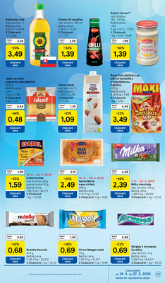 Tesco malé hypermarkety od 14.5. do 20.5.2025
