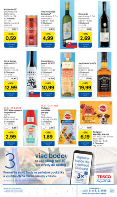 Tesco supermarkety od 21.5. do 27.5.2025