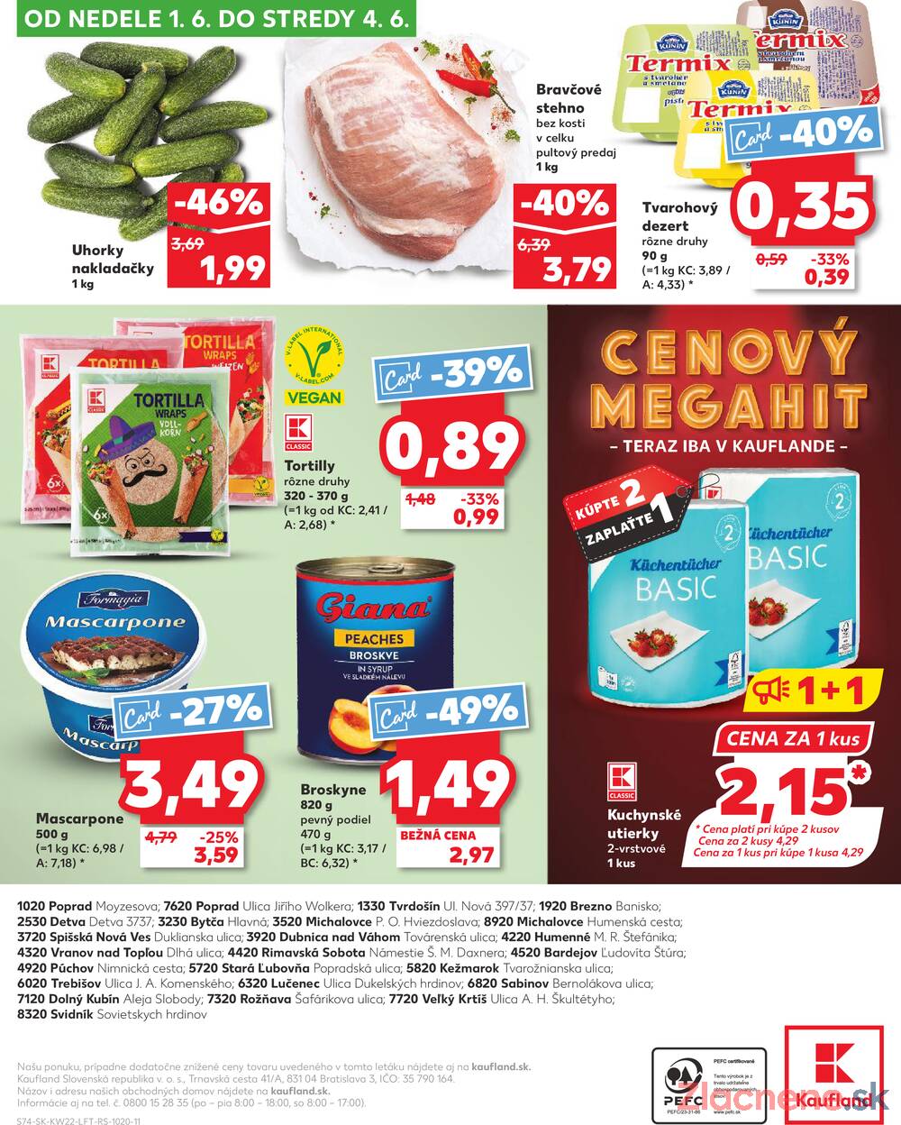Leták Kaufland - Kaufland 29.5. - 4.6. - Kaufland Bytča - strana 74 Leták Kaufland - Kaufland 29.5. - 4.6. - Kaufland Bytča - strana 74