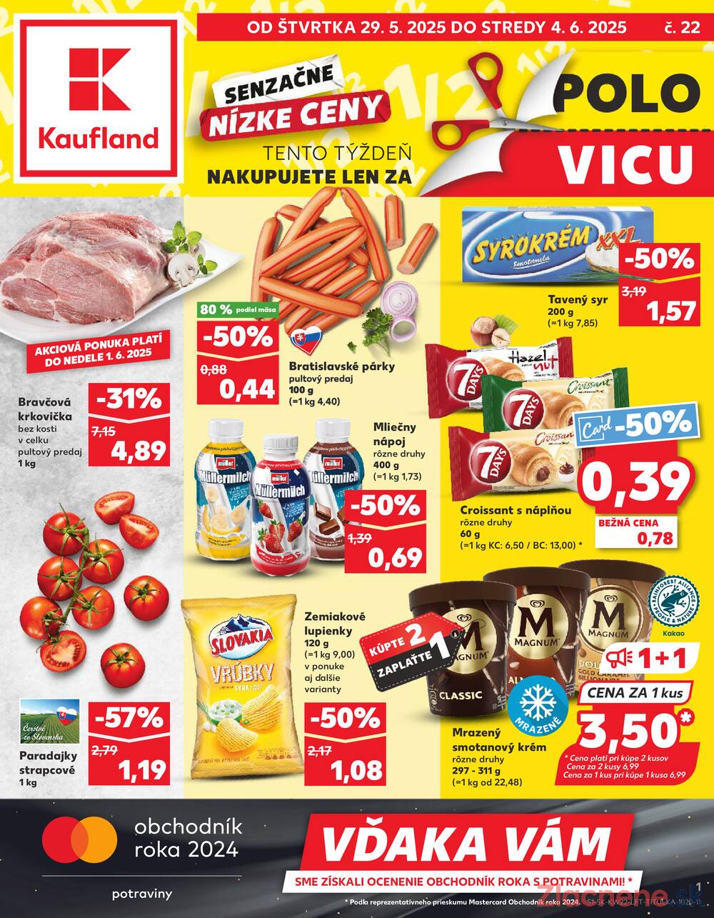 Leták Kaufland - Kaufland 29.5. - 4.6. - Kaufland Trebišov - strana 1