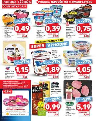 Kaufland 29.5. - 4.6. - Kaufland (A. H. Škultétyho, Veľký Krtíš)