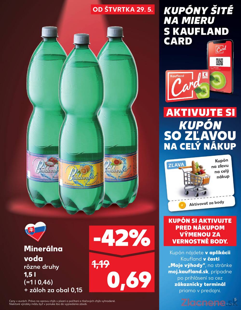 Leták Kaufland - Kaufland 29.5. - 4.6. - Kaufland Michalovce (Humenská cesta) - strana 5