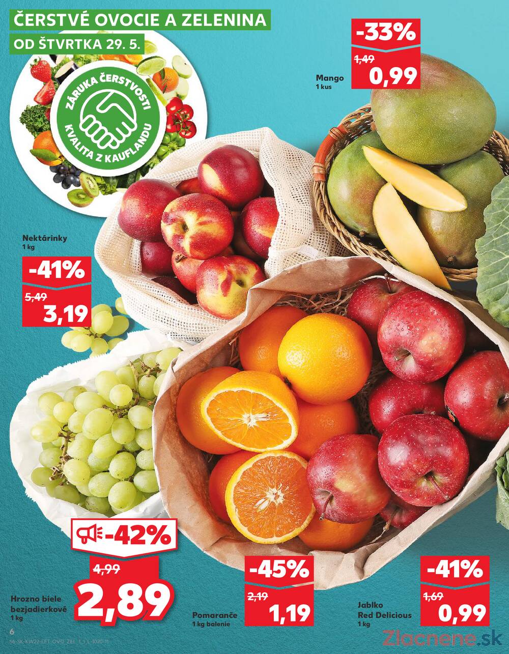 Leták Kaufland - Kaufland 29.5. - 4.6. - Kaufland Dunajská Streda - strana 6