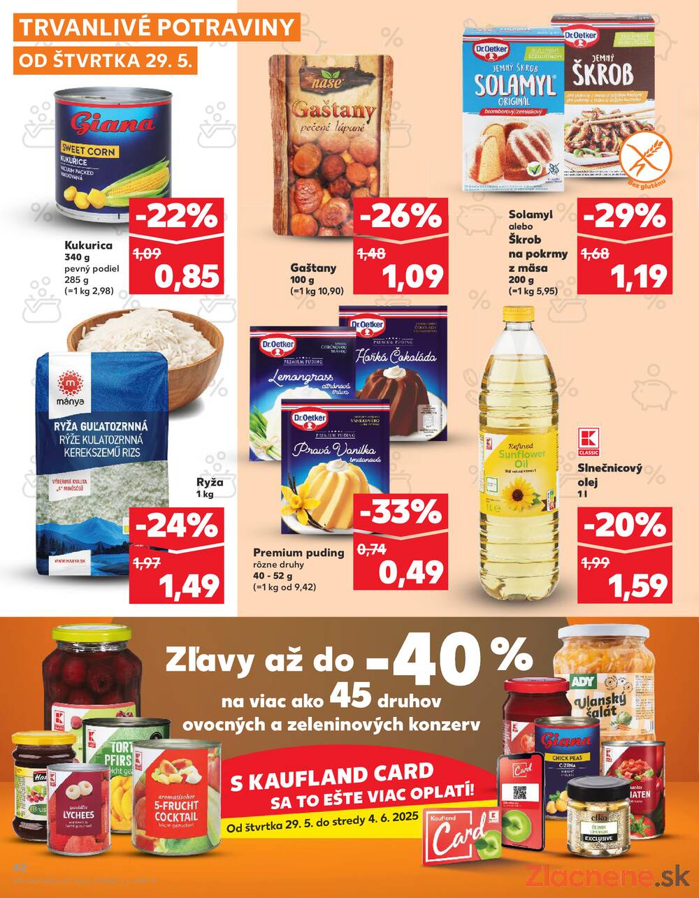 Leták Kaufland - Kaufland 29.5. - 4.6. - Kaufland Dunajská Streda - strana 42