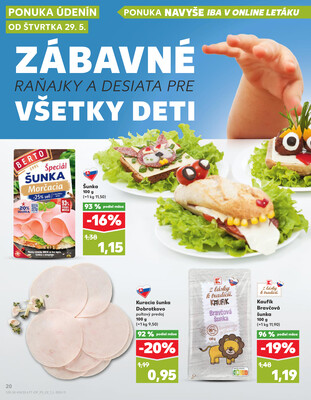 Kaufland 29.5. - 4.6. - Kaufland Dunajská Streda