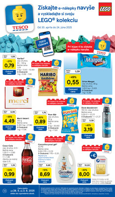 Leták Tesco
		  platný do 3.6.2025 - strana 14