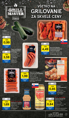Leták Tesco
		  platný do 3.6.2025 - strana 17