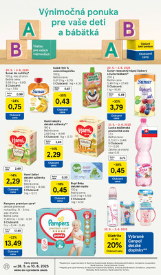 Leták Tesco
		  platný do 3.6.2025 - strana 22