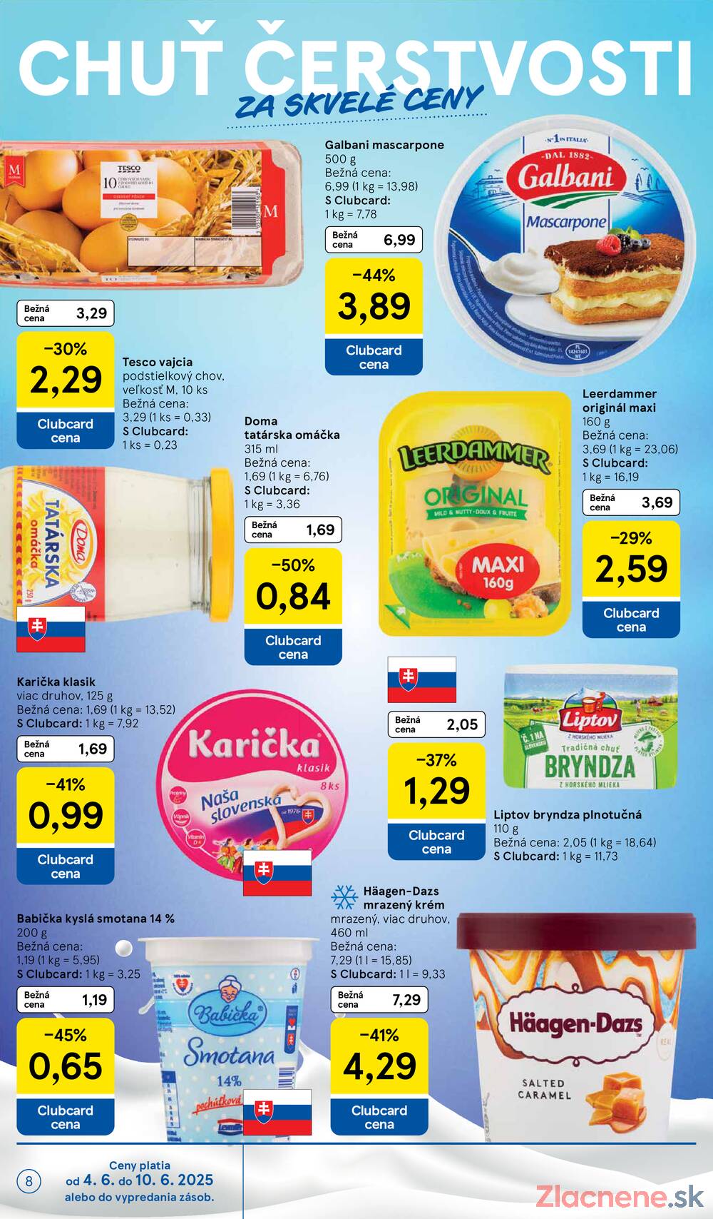Leták Tesco - Tesco supermarkety od 4.6. do 10.6.2025 - strana 8 Leták Tesco - Tesco supermarkety od 4.6. do 10.6.2025 - strana 8