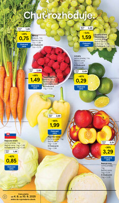 Tesco supermarkety od 4.6. do 10.6.2025