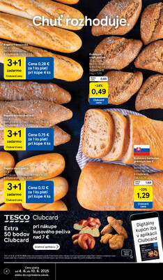 Tesco supermarkety od 4.6. do 10.6.2025