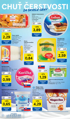Tesco supermarkety od 4.6. do 10.6.2025