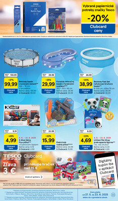 Tesco malé hypermarkety od 4.6. do 10.6.2025