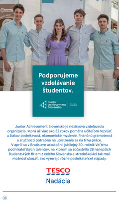 Tesco malé hypermarkety od 4.6. do 10.6.2025