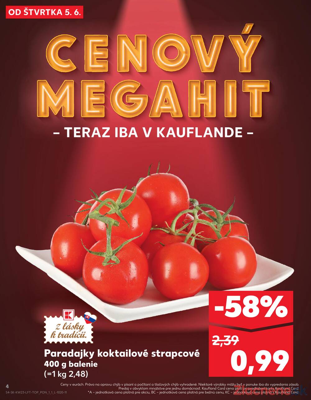 Leták Kaufland - Kaufland 5.6. - 11.6. - Kaufland Bardejov - strana 4