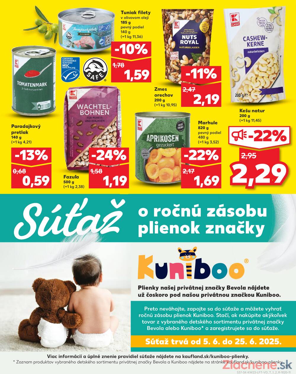 Leták Kaufland - Kaufland 5.6. - 11.6. - Kaufland Bratislava Danubia – Panónska cesta - strana 37