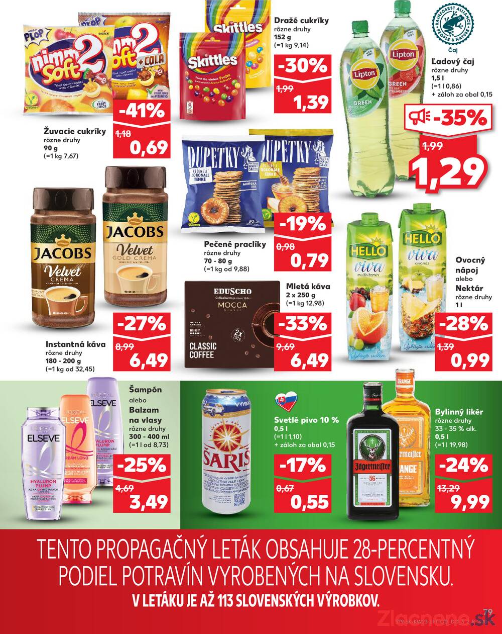 Leták Kaufland - Kaufland 5.6. - 11.6. - Kaufland Bratislava Danubia – Panónska cesta - strana 79