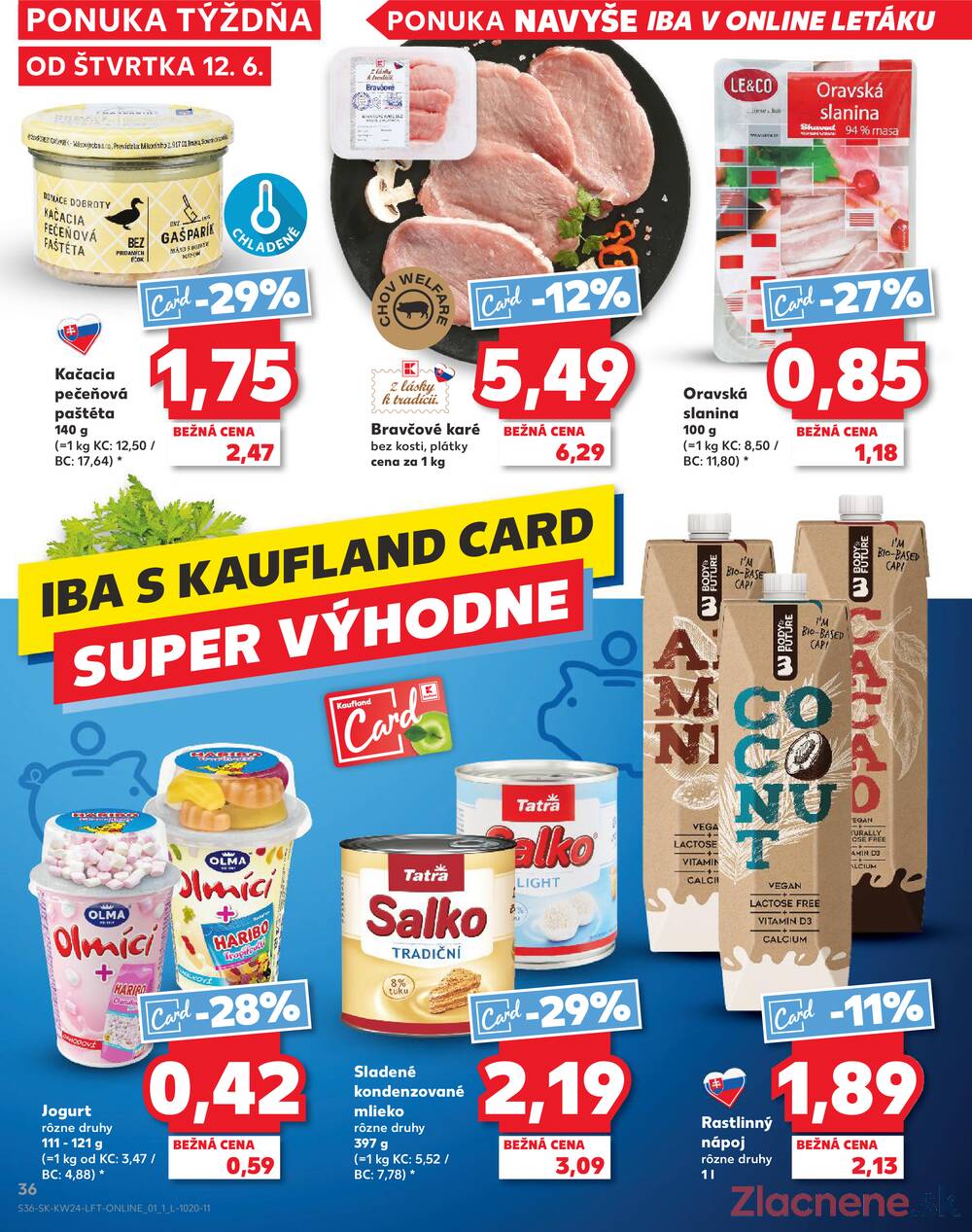 Leták Kaufland - Kaufland 12.6. - 18.6. - Kaufland Tvrdošín - strana 36