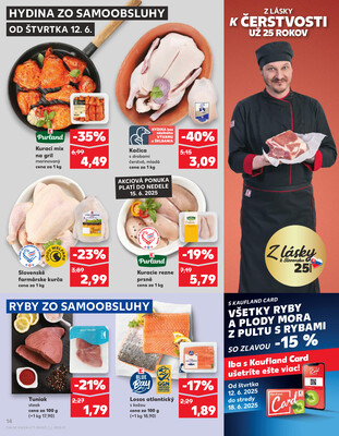 Kaufland 12.6. - 18.6. - Kaufland Tvrdošín