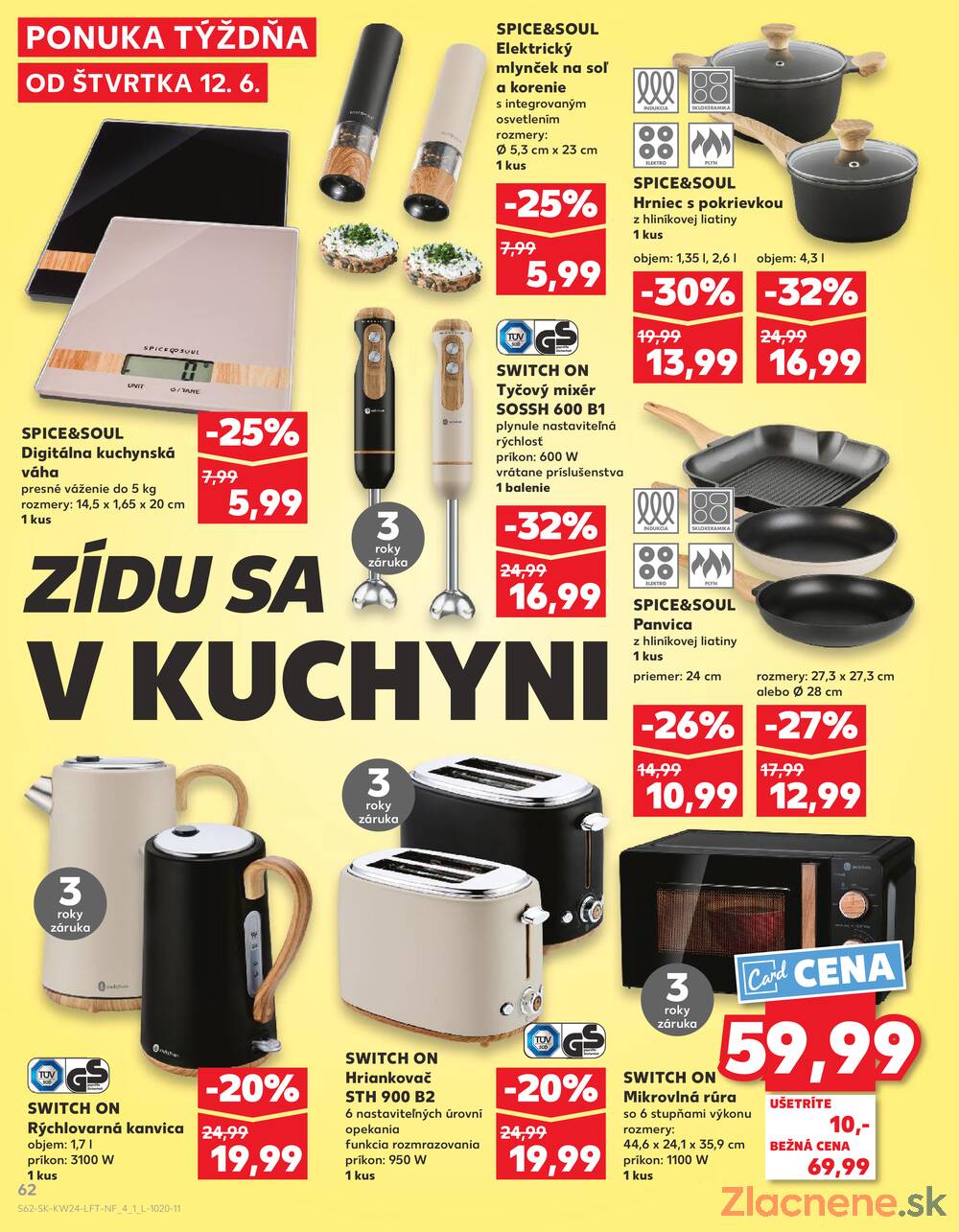 Leták Kaufland - Kaufland 12.6. - 18.6. - Kaufland Bytča - strana 62