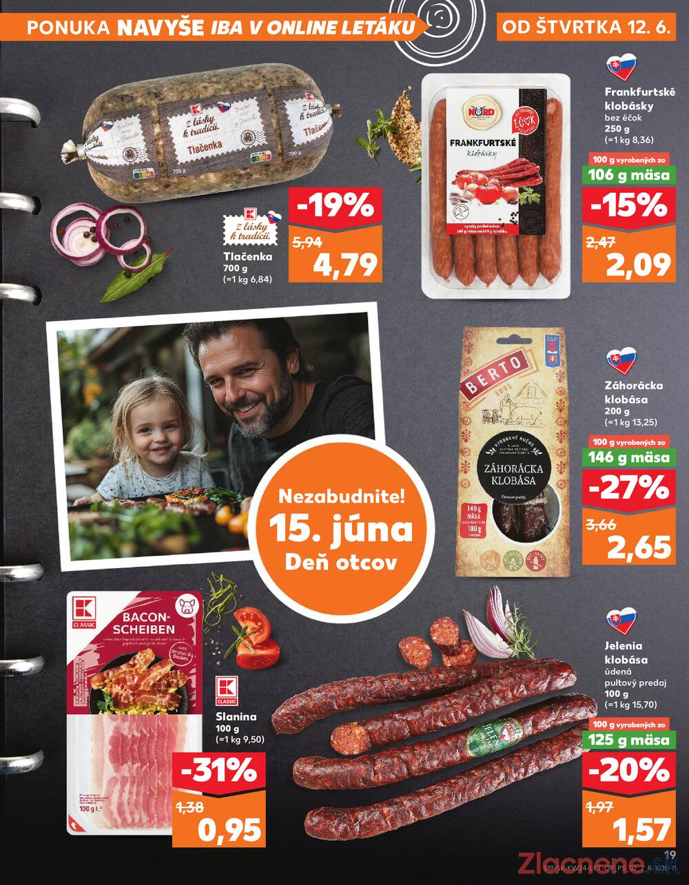 Leták Kaufland - Kaufland 12.6. - 18.6. - Kaufland Spišská Nová Ves - strana 19
