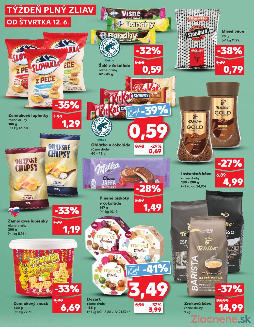 Leták Kaufland - Kaufland 12.6. - 18.6. - Kaufland Spišská Nová Ves - strana 24
