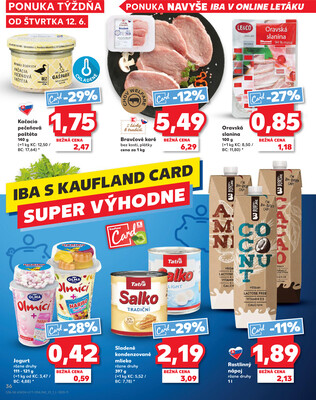 Kaufland 12.6. - 18.6. - Kaufland Spišská Nová Ves