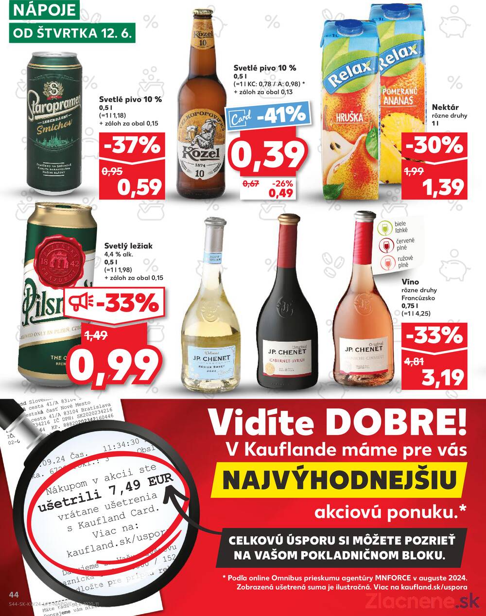 Leták Kaufland - Kaufland 12.6. - 18.6. - Kaufland Trebišov - strana 44