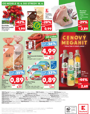 Kaufland 12.6. - 18.6. - Kaufland Rožňava