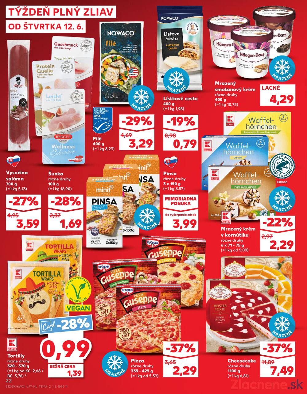 Leták Kaufland - Kaufland 12.6. - 18.6. - Kaufland Topoľčany - strana 22