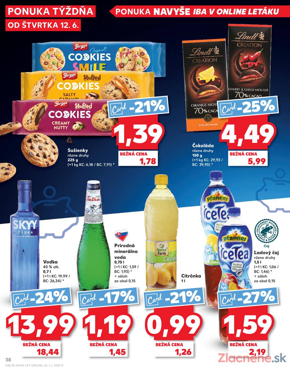 Leták Kaufland - Kaufland 12.6. - 18.6. - Kaufland Topoľčany - strana 38