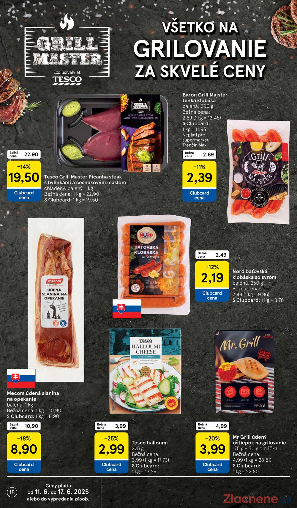 Leták Tesco - Tesco supermarkety od 11.6. do 17.6.2025 - strana 18 Leták Tesco - Tesco supermarkety od 11.6. do 17.6.2025 - strana 18